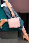 Toaletní taštička Reisenthel Toiletbag XL Twist blush