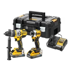 DeWalt DCK2052H2T / Aku sada DeWalt DCD999+DCF850+DCB115 / 2x Aku 5.0 Ah / 1x Kufr / nabíječka (DCK2052H2T)