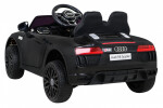 Mamido Dětské elektrické autíčko Audi R8 Spyder černé