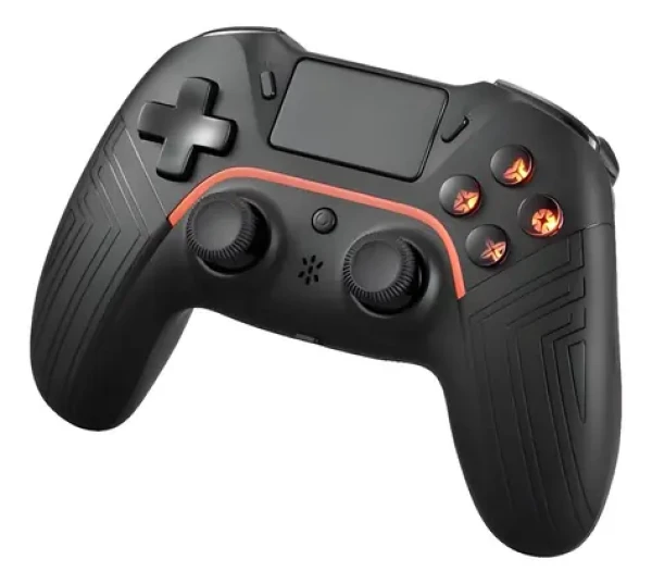 Deltaco GAM-139 černý / Herní ovladač / Bluetooth/USB / PS4, PC, Android / dobíjecí baterie 600 mAh (GAM-139)