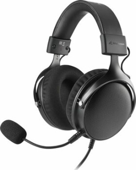 Sharkoon B2 headset černá / sluchátka přes hlavu s mikrofonem / USB (4044951034192)