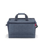 Cestovní taška Reisenthel Allrounder L pocket Herringbone dark blue