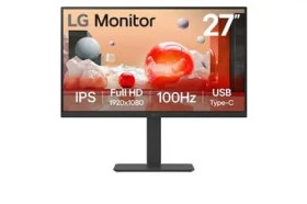 27" LG 27BA750-B černá / IPS / 1920 x 1080 / 16:9 / 1300:1 / 200cd-m2 / HDMI DP / RJ-45 (27BA750-B)