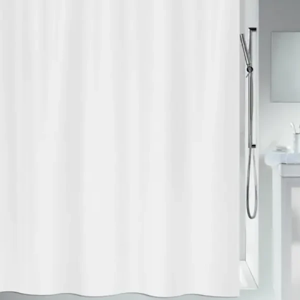 Spirella PRIMO-Bioactive sprchový závěs 180 x 200 cm bílý / polyester (7610583170651)