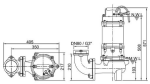 HCP 80AFU22.2L WD 400V bez plováku, kabel 15m
