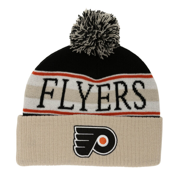 Mitchell & Ness Pánská zimní čepice Philadelphia Flyers NHL Classic Pom Knit