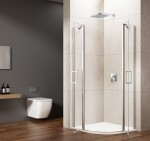 GELCO - LORO Čtvrtkruhový sprchový kout 900x900 čiré sklo, GN5590 GN5590