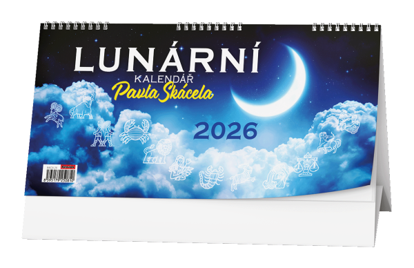 Stolní kalendář 2026 Baloušek - Lunární kalendář Pavla Skácela