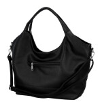 Elegantní dámská kabelka do ruky Carlita, černá