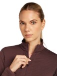 ICEBREAKER Wmns 400 RealFleece Descender LS Zip, Java (vzorek) velikost: S