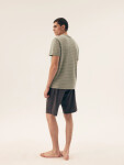 Pánské pyžamo 42635 Deli green - HENDERSON zelená M