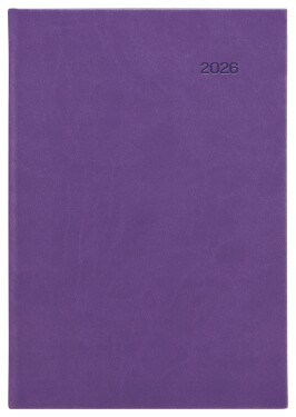 Týdenní diář 2026 Graspo A5 - Viva fialová