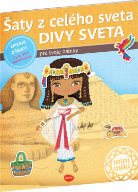 Šaty z celého sveta DIVY SVETA – Kniha samolepiek