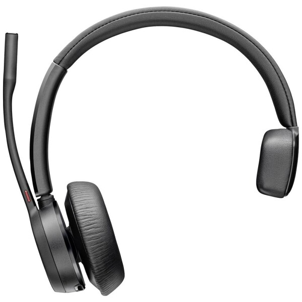 HP Poly Voyager 4310 UC Monaurales Headset +BT700 USB-A Adapter Sluchátka On Ear Bluetooth® stereo černá Potlačení hluku regulace hlasitosti, Vypnutí zvuku