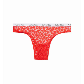 Dámské brazilky Carousel Lace QD3859E-FDD - Calvin Klein L