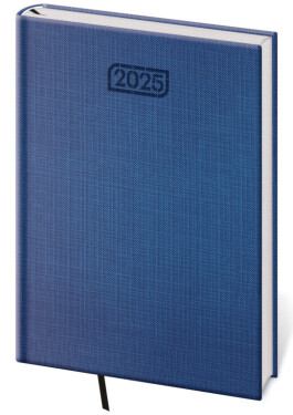Diář 2025 Zephir denní A5 modrá