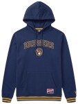 New Era Pánská mikina Milwaukee Brewers MLB Felt Logo Throwback Hoodie Velikost: L