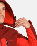 Pánská softshellová bunda Kilpi Ravio-M Červená XXL