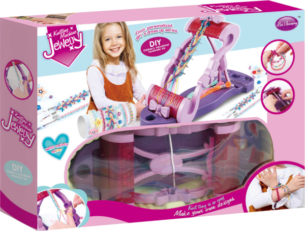 Strojek na výrobu náramků