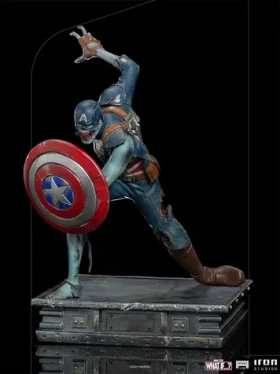 Iron Studios Zombie Captain America - What If...? - Art Scale 1/10