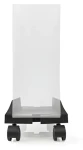 Nedis CSTD101BK černá / Stojan pro PC skříň / Nastavitelná šířka 14,5-24,2 cm / Max. 20 kg / Plast, kov (CSTD101BK)