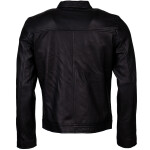 Pánská Kožená Bunda Cartier Brixton Černá Velikost: 6XL