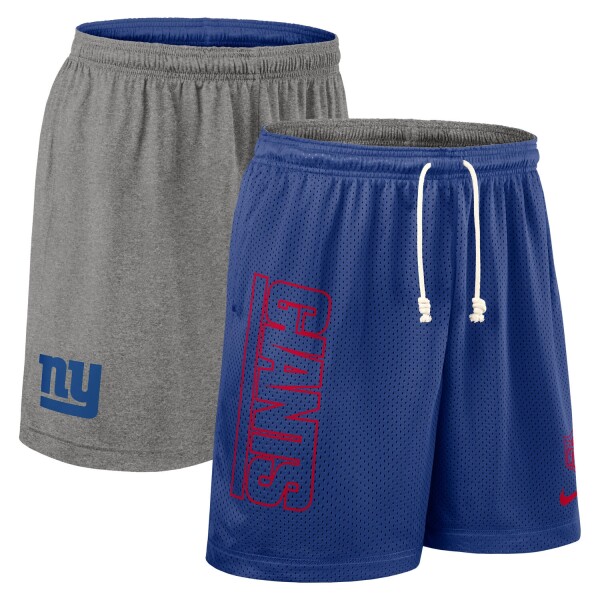Nike Pánské kraťasy New York Giants NFL 2025 Sideline Reversible Mesh Dri-FIT Shorts Velikost: M