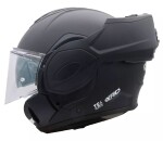 Překlápěcí helma Xrc Fronter black matt - S / černá