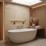 REA - Vanová baterie FOSTER Gold Brush REA-B6445
