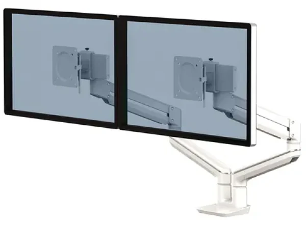 Fellowes TALLO bílá / Držák monitoru / 2 ramena vedle sebe / do 40" / nosnost ramene 9 kg (FELFERGARMTAL2BL)