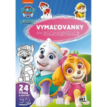 Maľovanky A4 so samolepkami Labková patrola