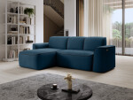 Sedací souprava Ume Provedení: Pravá varianta, látka: Royal 1/ Velvet Mat 40