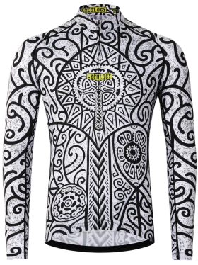 Cyklodres CYCOLOGY Summer Zanzibar, pánský, dlouhý rukáv (Motiv Maui, velikost L)