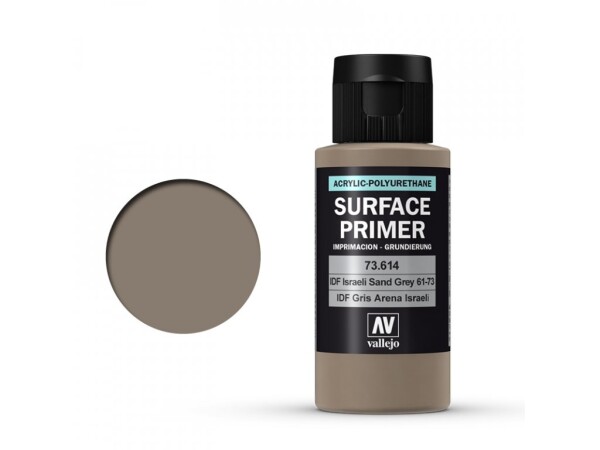 Vallejo Surface Primer 73614 IDF Israeli Sand Grey 61-73 (60ml)