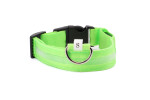 Small svítící obojek pro psy | 28 - 43 cm Barva: Oranžová, Obvod krku: 33 - 43 cm