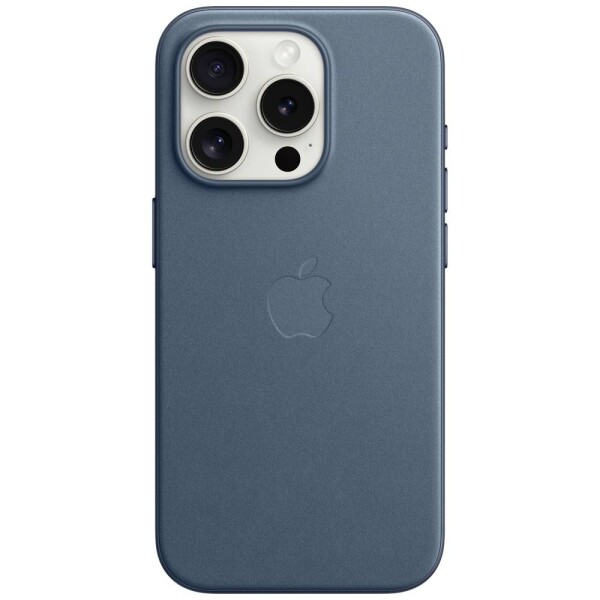 Apple Finewoven Case zadní kryt na mobil Apple iPhone 15 Pro pacifická modrá indukční nabíjení, odolné vůči nárazům