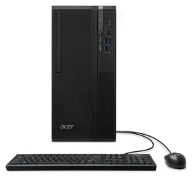 Acer Veriton VS2720G černá / Stolní počítač / Intel Core i5-14400 2.5 GHz / 8GB DDR4 / 512GB SSD / DVDRW / Intel UHD 730 (DT.R1PEC.002)