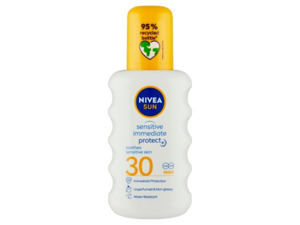 Nivea Sun Sensitive Sprej na opalování OF 30 200 ml