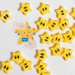 PME Cukrové zdobení Žluté hvězdičky 25g