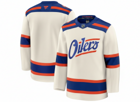 Fanatics Pánský dres Edmonton Oilers NHL Premium Alternate Jersey Velikost: 46 (S)