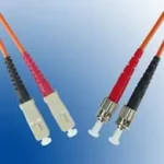 MicroConnect Optical Fibre Cable ST/SC Multimode duplex OM1 2m oranžová (FIB120002)