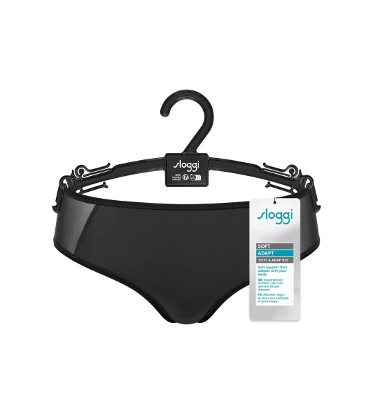 Dámské kalhotky Soft ADAPT Hipster - BLACK - černé 0004 - SLOGGI BLACK L