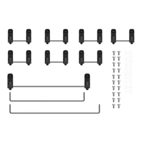 GMK QMX Stabilizátory černá / mechanické / MX-style / pro 100% Full Size klávesnice (FPRO0419.01)