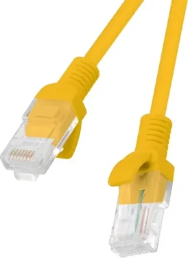 Lanberg CAT6 oranžová / Patch kabel / U/UTP / 0,25 m (PCU6-10CC-0025-O)