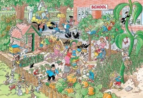 JUMBO Puzzle JvH Školní zahrada