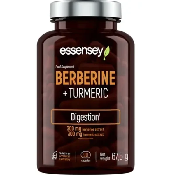 Trec Nutrition ESSENSEY Berberin + kurkuma - 90 kapslí (5902114046668)