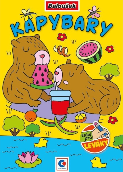 Omalovánka A5 - Kapybary