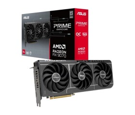 ASUS VGA AMD Radeon RX 9070 PRIME OC EVO 16GB, RX 9070, 16GB GDDR6, 3xDP, 1xHDMI EDF_1887740