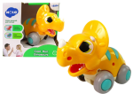 Mamido Dinosaurus na kolečkách Triceratops žlutý