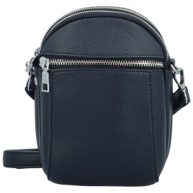 Trendy dámská koženková crossbody kabelka Kirké, tmavě modrá